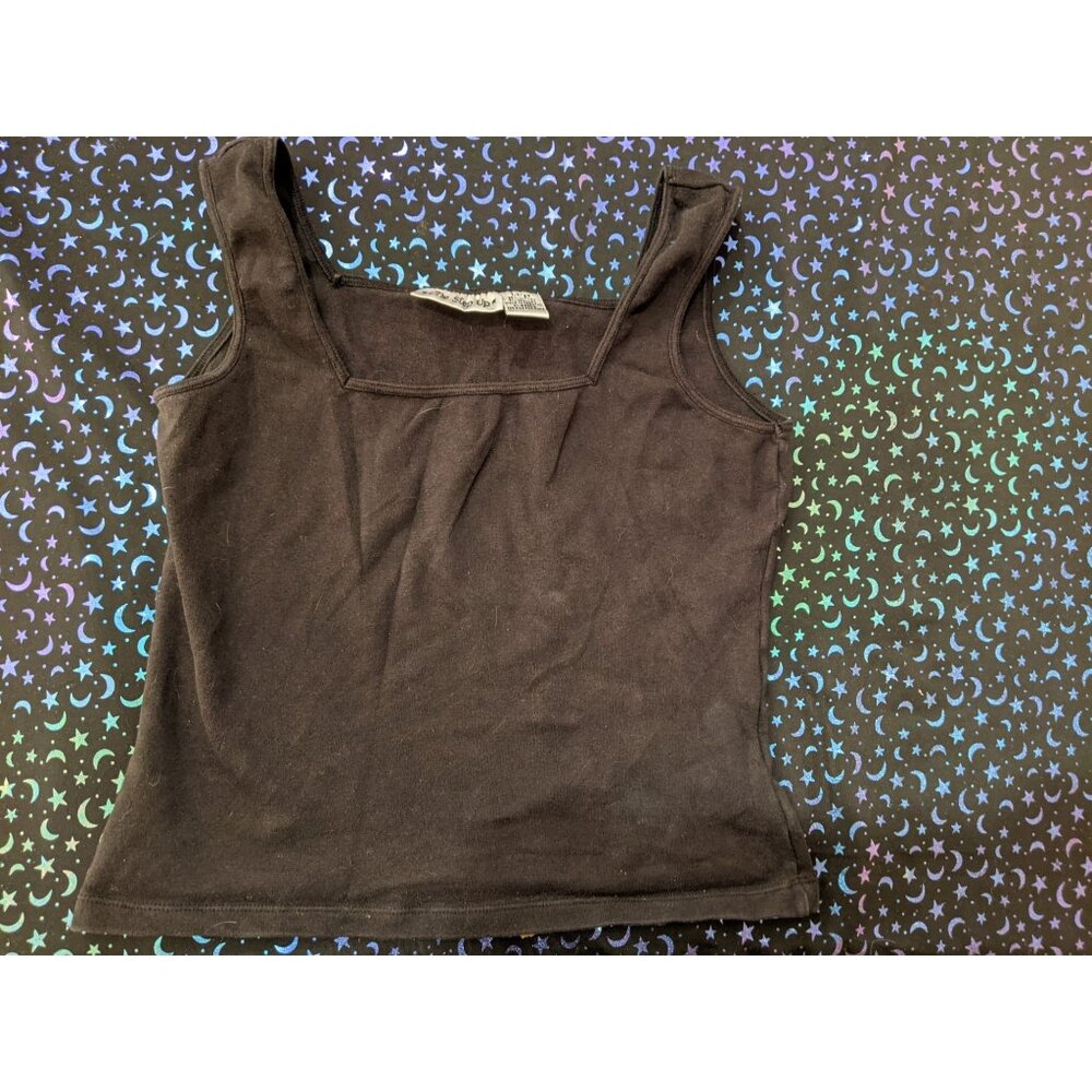 One Step Up Kid Black Tank Top Size Large